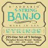 D'Addario J55 5-String Banjo Med