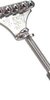 Golden Gate No-Knot Reproduction Banjo Tailpiece (SKU: QP1827) QP1827