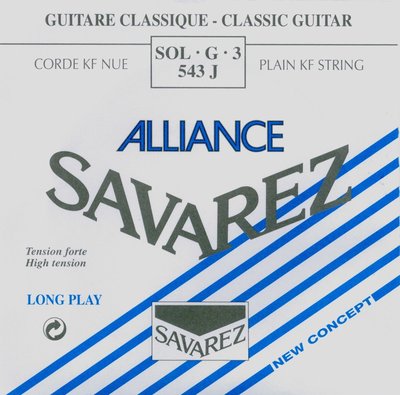 Savarez High Tension Alliance Single G - 3rd (543J) QR543J