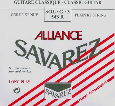 Savarez Normal Tension Alliance Single G - 3rd (543R) QR543R