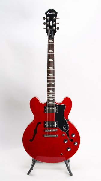 epiphone dot cherry guitar