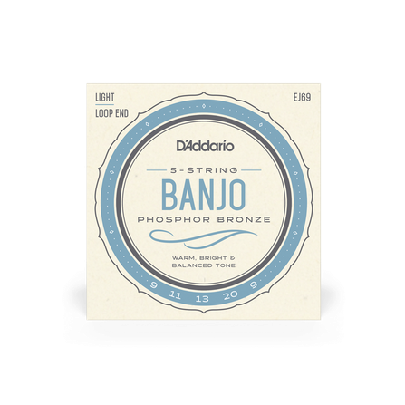 D'Addario EJ69 - 5-String Banjo #1