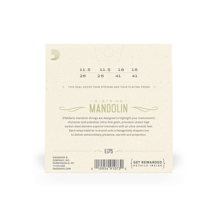 D'Addario EJ75 - Mandolin Medium/Heavy Gauge #2