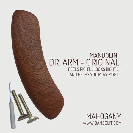 Dr. Arm Mandolin Original Mahogany #1