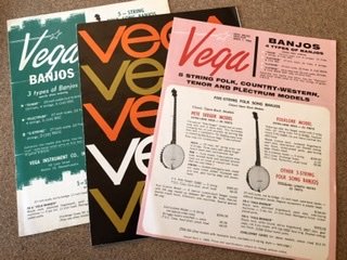 Original Vega catalogs from 1960 to 65 and 71....auction starts at one dollar!