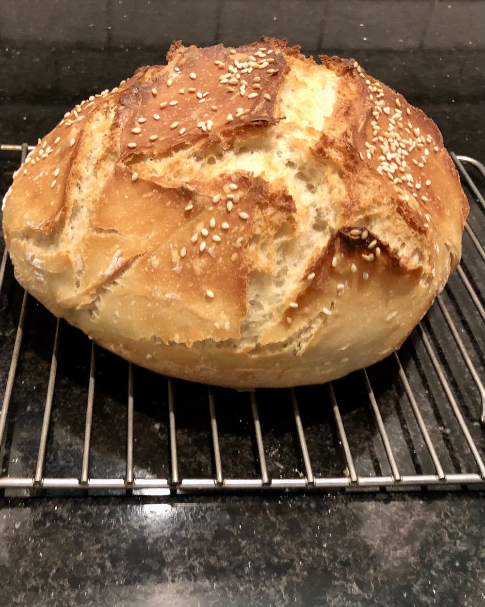 My breadmaking skills continue to improve. I made a loaf on Saturday and sent it to my daughter K...