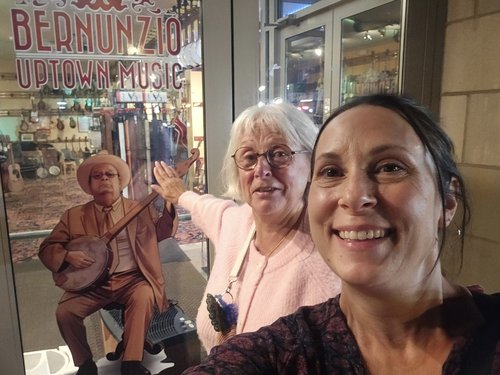 Our daughter Kara was visited by the woman who hosted her in France when she was studying in coll...