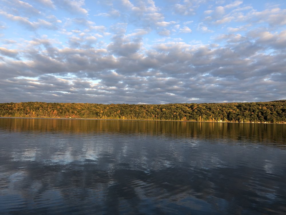 Goodbye to the lake for another season.