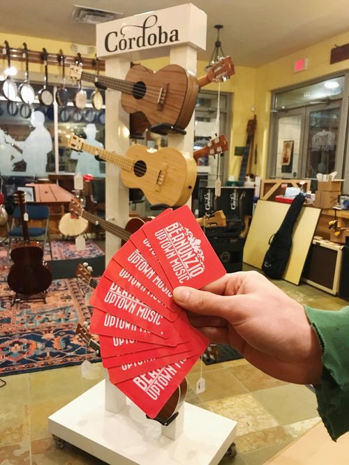 Help out small businesses and shop locally. Here are gift cards from Bernunzio Uptown Music, in a...