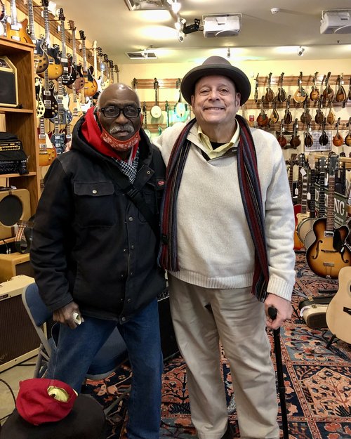 I have known James Brown since I opened the store. He rides his bicycle from Lake Avenue and ofte...