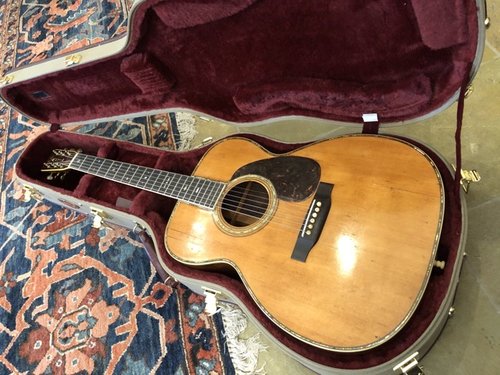 Here was a nice walk in for a Saturday afternoon! A&nbsp;Martin 000-45 from 1942. I felt privileg...