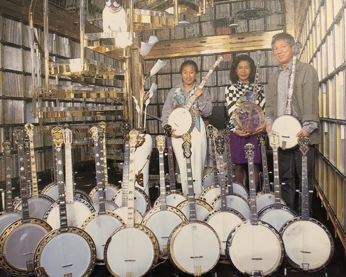 Mr. Akira Tsumura and family pictured in 1001 Banjos