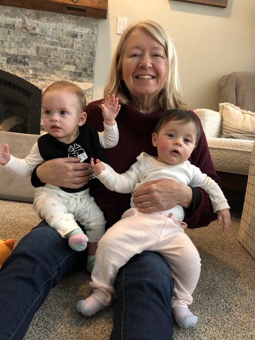This week we also got a little time in with our new twin granddaughters who we have not seen sinc...