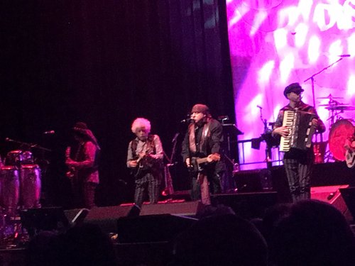 Lowell Levinger on mandolin with Steve Van Zandt and the Disciples of Soul.