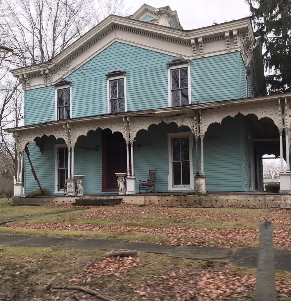Old Victorian house in Dresden, Seneca Lake in desperate need of help....There are so many beauti...