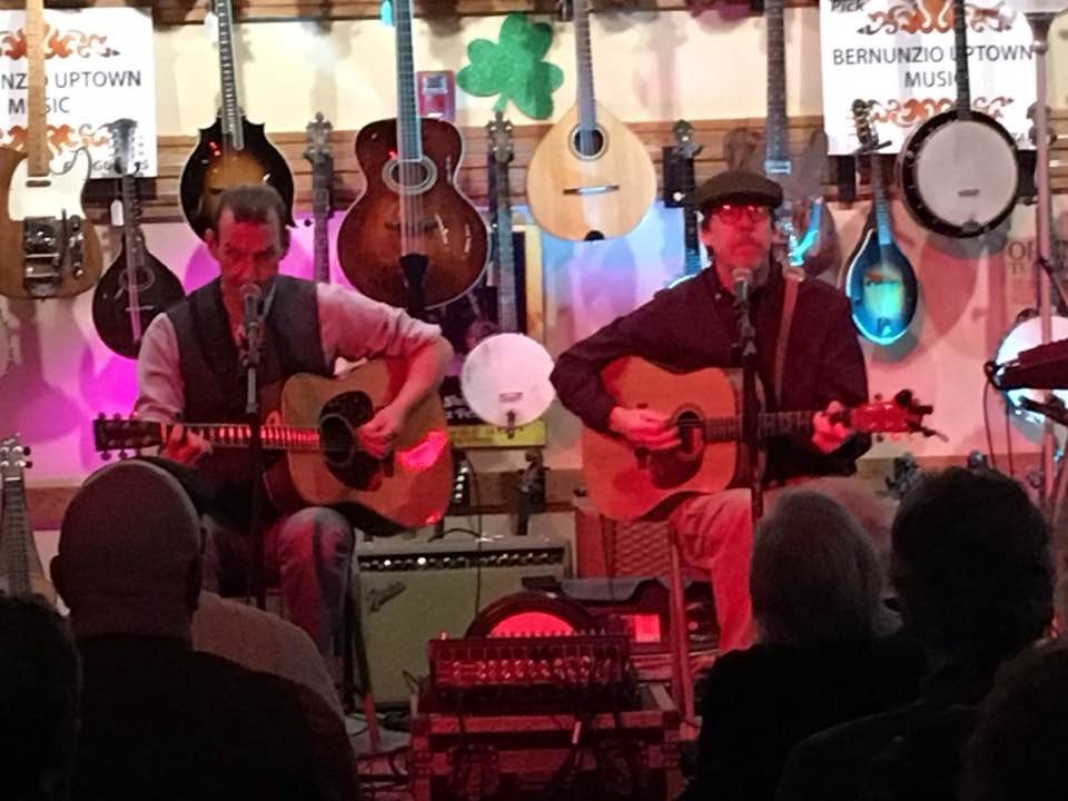 The Dady Brothers often performed at the store...mostly for benefit concerts.