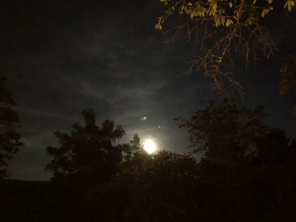 Good night moon from Keuka Lake.&nbsp;