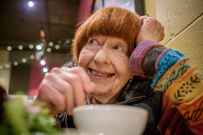 Martha Heller, as active a 91-year-old as you would ever meet. She still walks to the grocery sto...