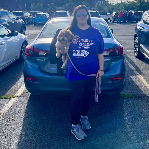 On Saturday my youngest daughter, Grace and her wonder dog Penny, participated in a walk to fight...