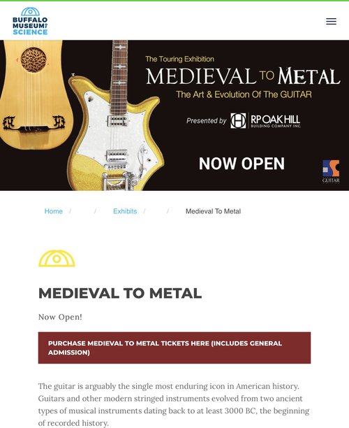 From Medieval to Metal
