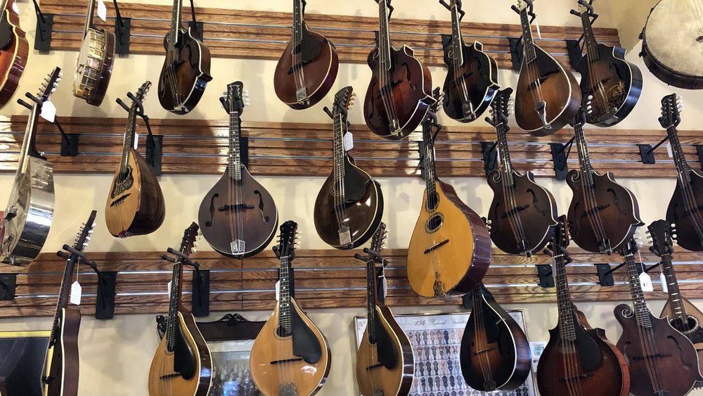 Saturday I picked out a nice mandolin for myself. I always like to have one around the house at C...