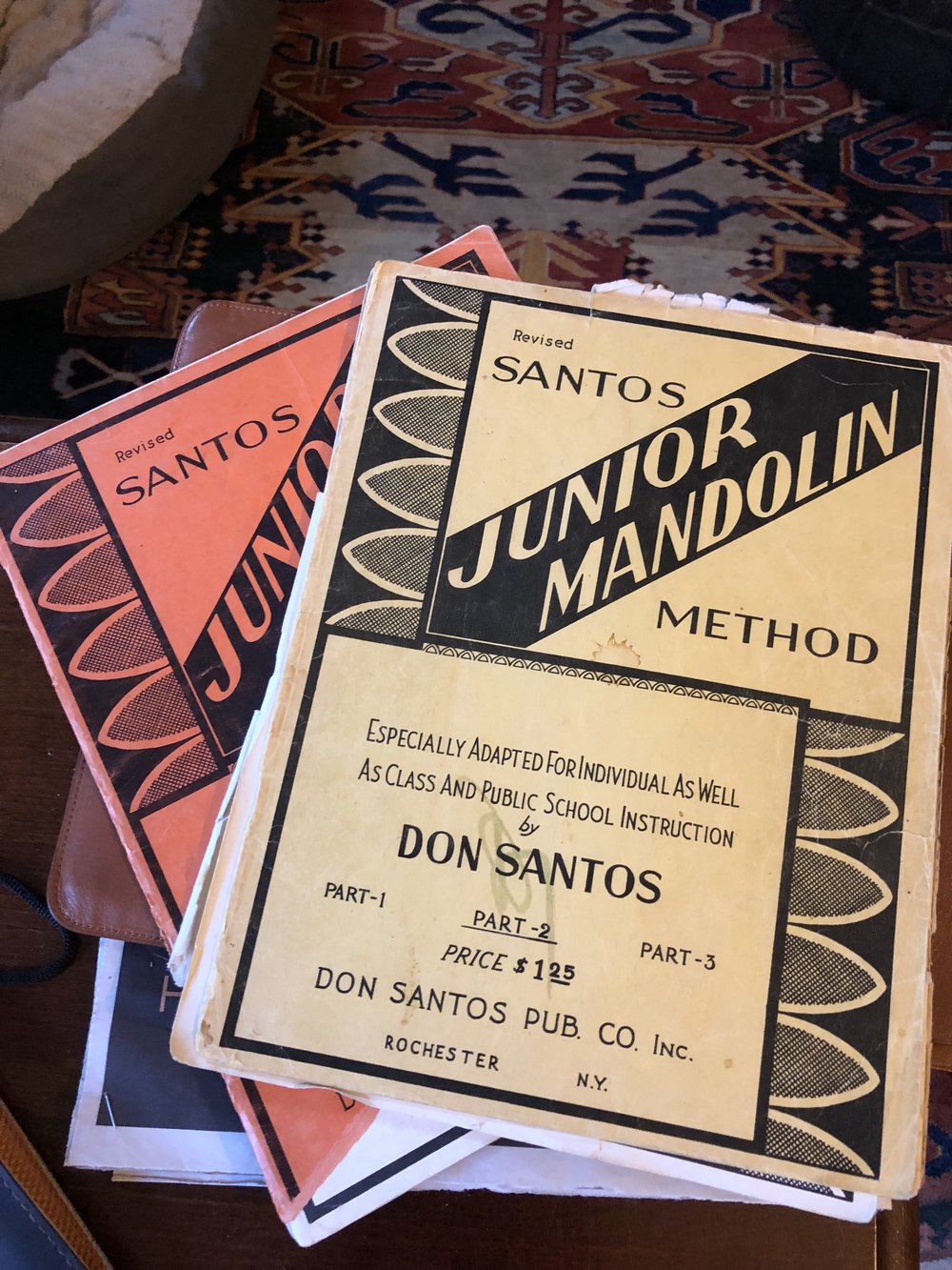 Santos Methods....my original lesson&nbsp;books from 1974