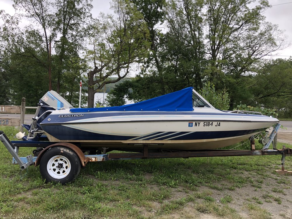 selling our 1988 Glastron boat and trailer&hellip; give me a call if you’re interested. 585-733-3...