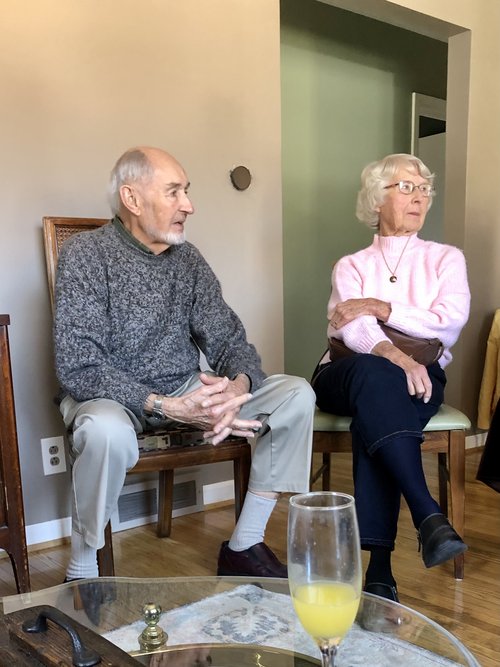 Julie’s parents, Henry and Barbara Schnepf. In their upper 80s they are still able to have a good...