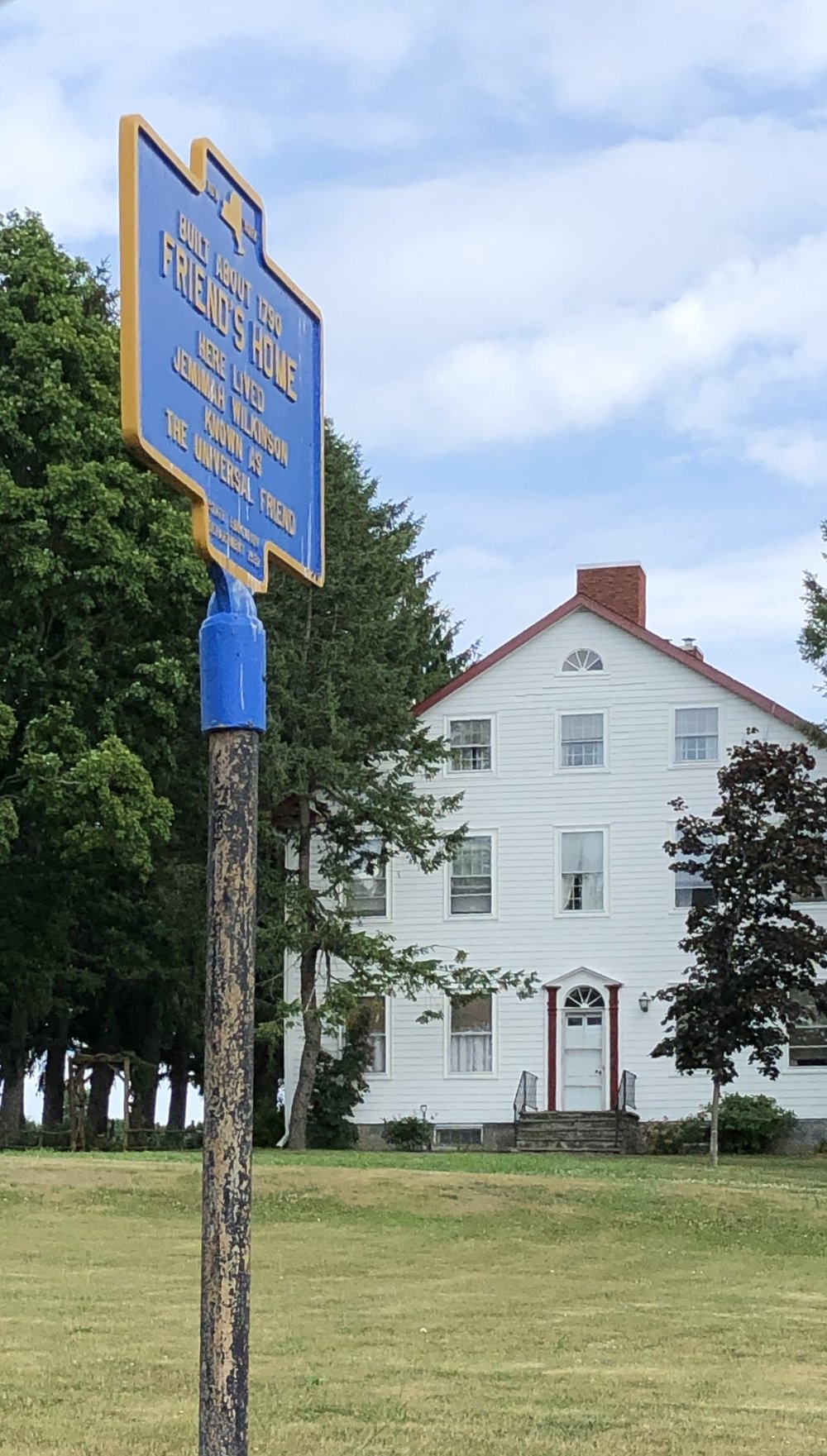 Jemima Wilkinson, a Quaker from Rhode Island suffered a death like fever at&nbsp;&nbsp;age 24. Wh...