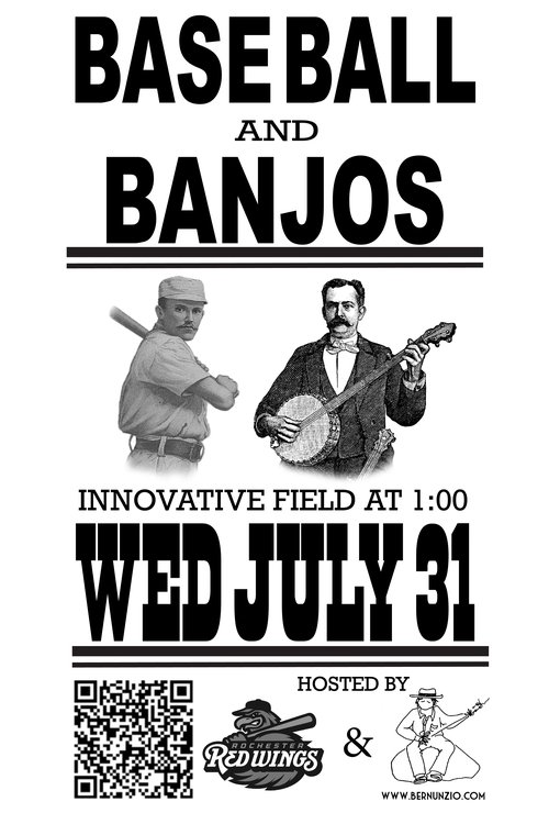 Save the date! July 31 at 1:05 at Innovation Field. Bernunzio Uptown Music,&nbsp;will be teaming ...