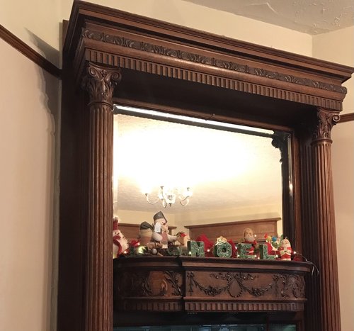 Christmas scene from the new Bernunzio home in Penn Yan, New York.