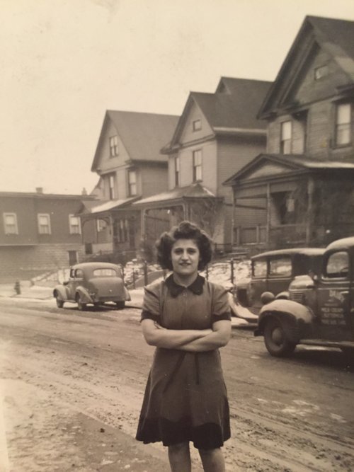 Clara Randisi on Scio St. the Eastside Italian enclave in&nbsp;Rochester, NY