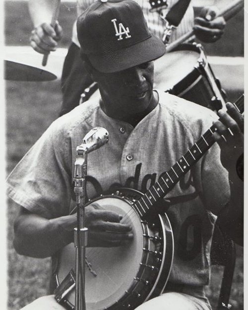 The great Maury Wills&hellip;.speedster and banjo player.