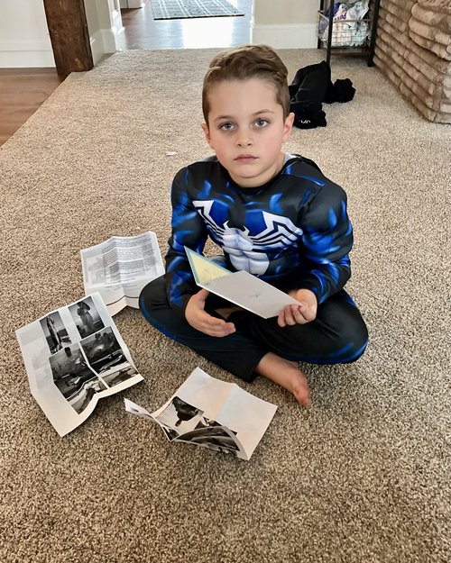 March 1st &nbsp;was grandson Rocco‘s seventh birthday. His parents wisely said, "don’t give him t...