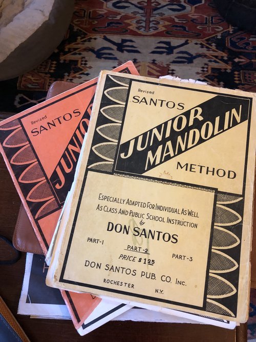 And I still have my old Santos books.