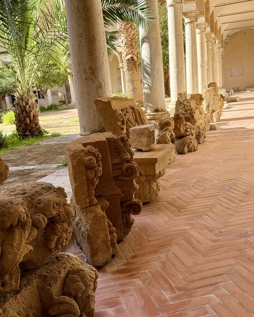 Some of the "litter" around the grounds at the museum