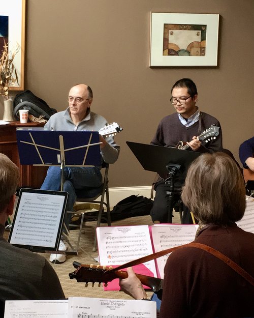 The Mandolin Orchestra of Rochester began many years with Ken Luk annd Tom Napoli many&nbsp;ago a...