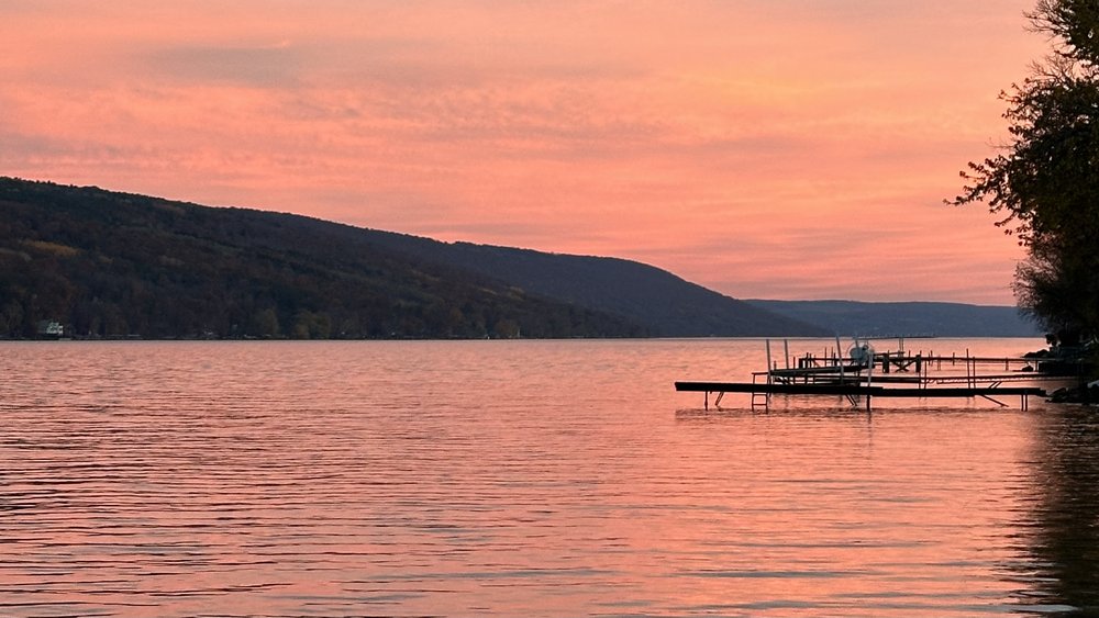 Goodbye to Keuka Lake for another season&hellip;.unless I decided to take up ice fishing!