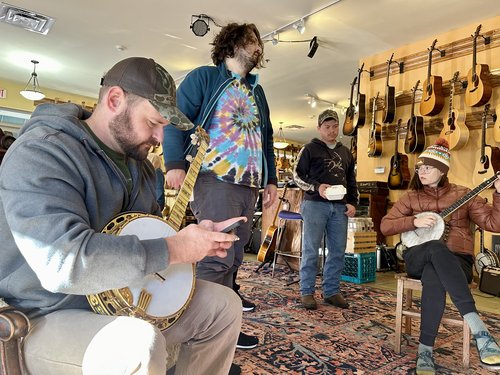 Members of the Tyminski band&hellip;. such accomplished young musicians.