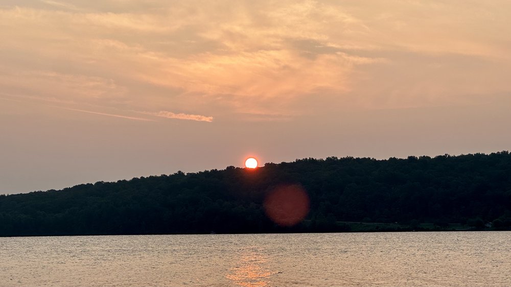 Sunrise, Branchport, NY&hellip;.Monday morning 