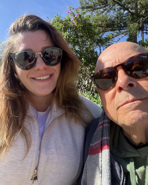 My daughter Grace, my youngest child put all kinds of effort into visiting me. It was certainly a...