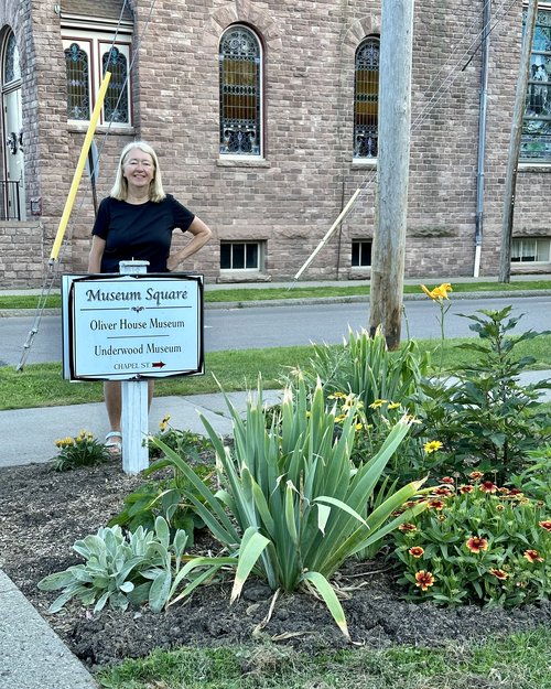 The power of Citizen involvement. This little garden is on the corner of Chapel&nbsp;St. and Main...