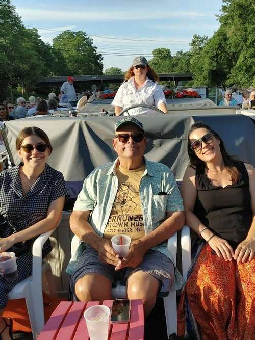 Look who made the front cover of the Colonial Belle Ukulele Cruise&hellip;with by my daughters, R...