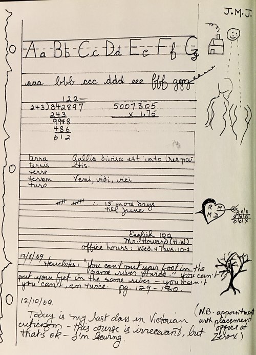Ted and I worked on the infamous 1969 St. John Fisher&nbsp;Yearbook. Here is one of his contribut...