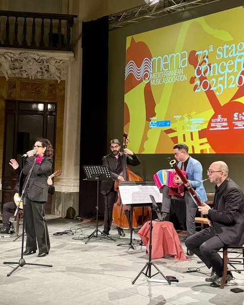 On Sunday night, I attended a concert at an old church. The music was Mediterranean tango&hellip;...