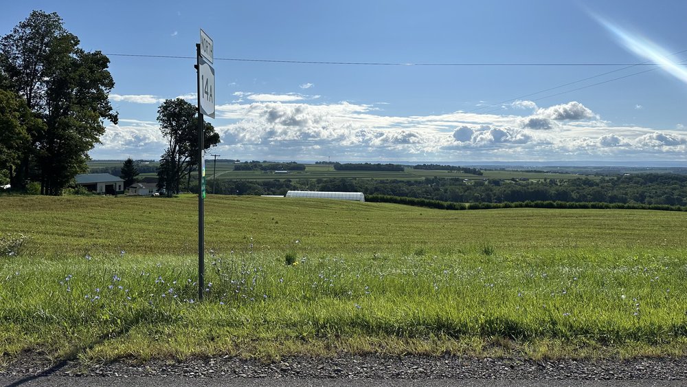 High up on Rt. 14A&hellip;.where the air is always clean and clear.