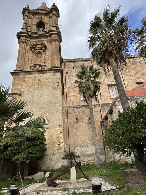 The monastery&hellip;. with some great faces carved in the stone.