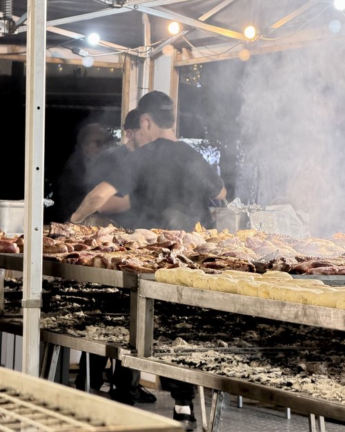 It was a carnivore‘s delight, especially at the Argentinian booth