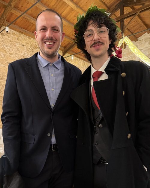 The Amato brothers&hellip;. guess which one is an engineer in which one is a Jimi Hendrix style g...