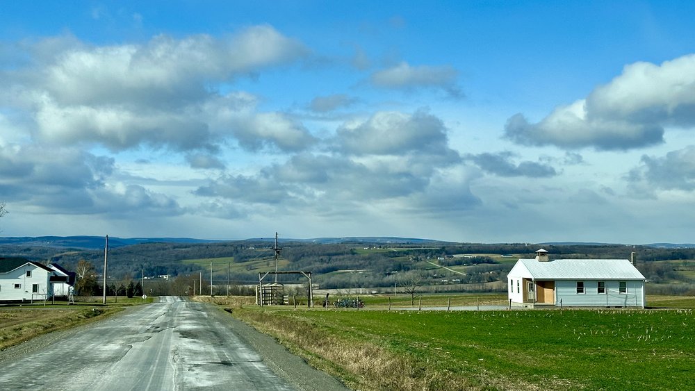 The commute to Rochester certainly has an upside, and that is the lovely views at every turn.